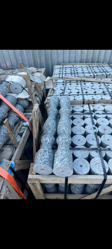 Фасадные гранитные плитки: Новый, Размер: Другой размер мм, Серый, Установка — 17