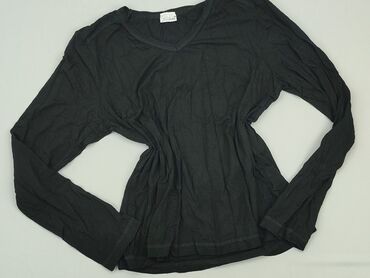 czarne bluzki damskie z długim rękawem: Bluzka Damska, S, stan - Dobry