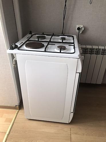Кухонные плиты и варочные поверхности: Qaz-elektrik kombi plitə - 4 gözlü üst panel: 3 qaz ocağı + 1 — 2