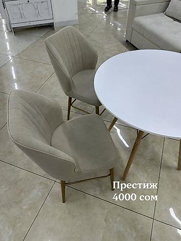Мебель: Стул для кухни, Новый, цвет - Серый — 5
