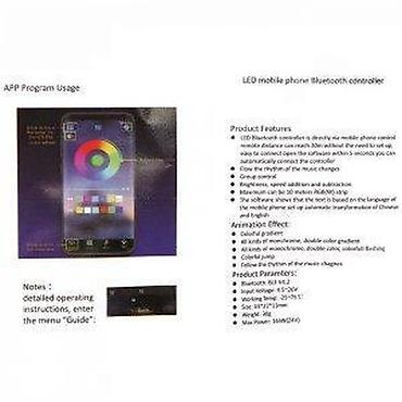 Rasveta: RGB W kontroler led traku Bluetooth IR APP WIFI RF Muzički. Kontakt — 7