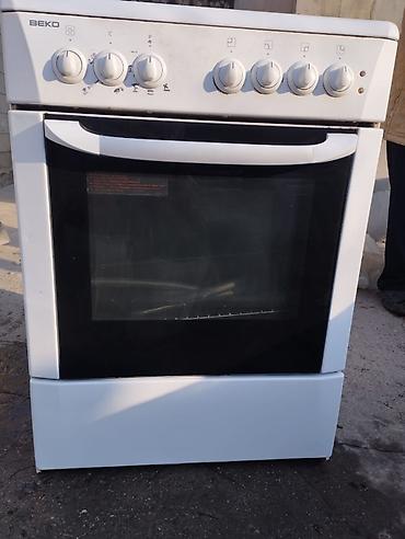 Техника и электроника: Комбинированная кухонная плита BEKO - Тип: комбинированная (3 газовые — 1