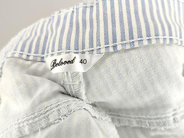 bluzki basic w paski: Beloved, Spodnie materiałowe damskie, rozmiar L — 4