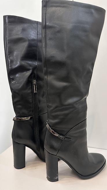 moon boot: Сапоги, 37, Basconi, Б/у, цвет - Черный, Самовывоз — 4