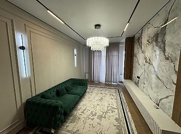 2 комнаты, 78 м², Асанбай мкр 12 этаж, Дизайнерский ремонт