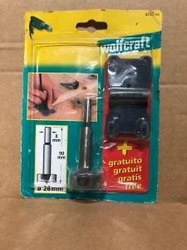 Setovi ručnog alata: Wolfcraft 8728000 set za ugradnju šarki (šablon + Forstner burgija) - — 15