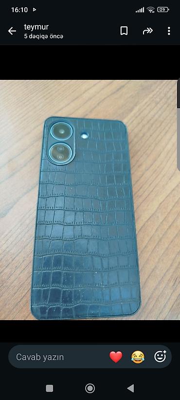 rədmi 13c: Redmi 13C, 128 GB, rəng - Mavi, Sensor — 3
