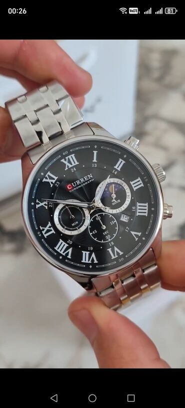 Qol saatları: Yeni, Qol saatı, Curren, rəng - Qara -da lalafo.az — 1 Qol saatları: Yeni, Qol saatı, Curren, rəng - Qara — 1