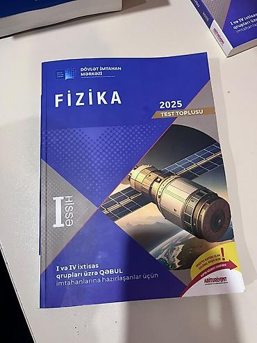 Məhsul: “Fizika 2025 – Test Toplusu”, I hissə Nəşriyyat/idarə: Dövlət