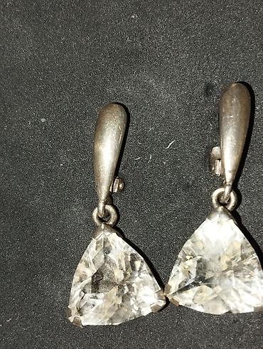 Серебряные серьги, Проба 925, Женские, Б/у