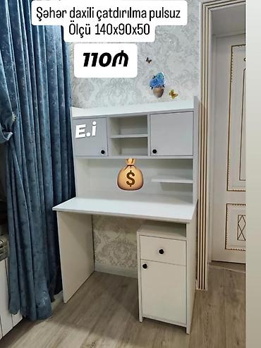 kamputer stolu: Kompüter masası, Yeni — 1