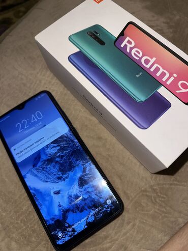 Xiaomi: Xiaomi Redmi 9, 32 GB, rəng - Qara, 
 İki sim kartlı