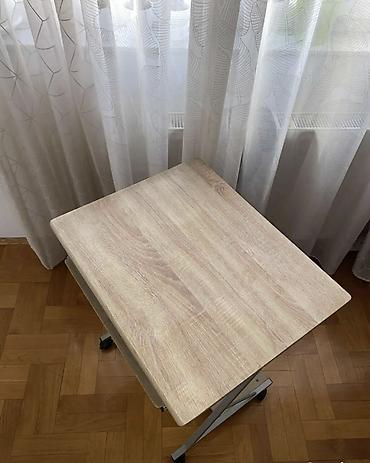 gaming namještaj: Kompaktan pokretni računarški sto sa točkićima - Materijal: ploče u — 3