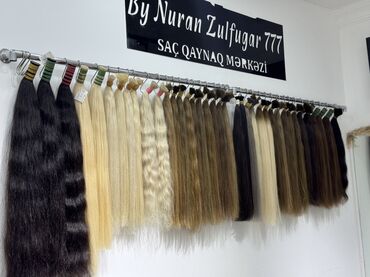 Təbii saçlar, pariklər: Qaynaq saçlar, Təbii