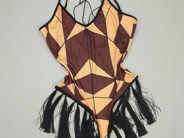 bluzki brązowa: One-piece swimsuit S (EU 36), Synthetic fabric, condition - Perfect