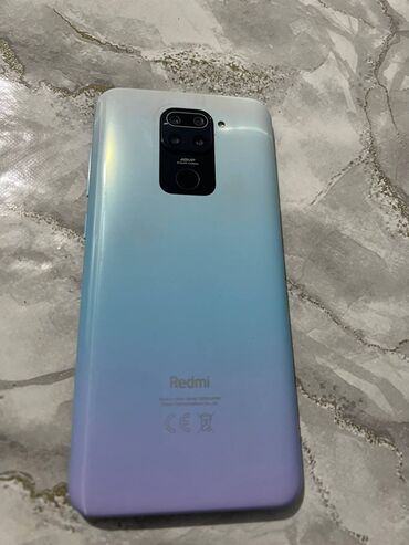 Redmi: Redmi, Redmi Note 9, Б/у, 64 ГБ, цвет - Голубой, 2 SIM