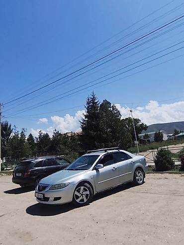 Унаа: Mazda 6: 2003 г., 2 л, Кол менен иштөөчү, Бензин, Седан — 1