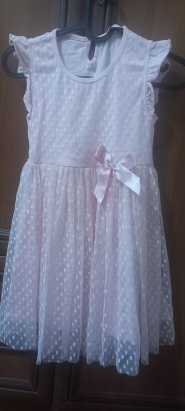 вечернее платье для девочки: Детское платье, цвет - Розовый, Б/у