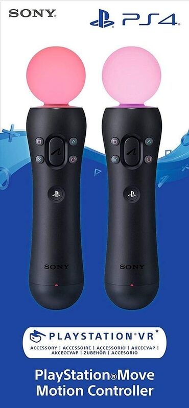 oyun konsol: PlayStation 4 VR Move controller