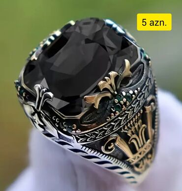 Üzüklər: YENİ, DƏBLİ, PASLANMAYAN materialdan hazırlanmış - ÜZÜKLƏR satılır — 15