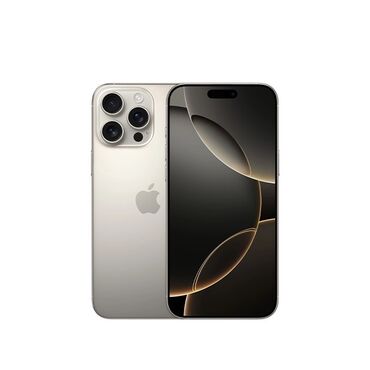 iphone 16e qiymeti: IPhone 16 Pro, 512 ГБ, Natural Titanium, Гарантия