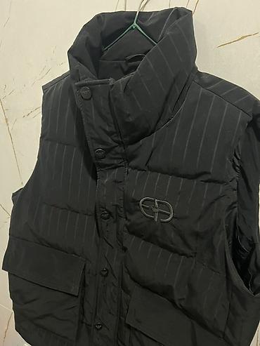 Куртки: Мужская куртка, L, XL, 2XL, Emporio Armani, Б/у, цвет - Черный, Самовывоз, Платная доставка — 1