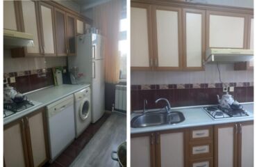 Mətbəx mebeli: Metbex mebeli tecili satilir. Saglamdir. 1*65 asağısıdı 3*60 yuxarsi