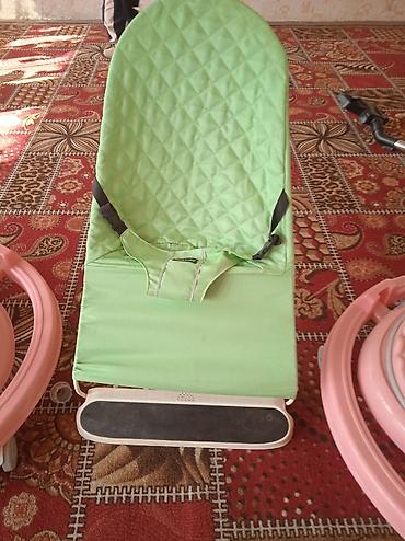 рейлы для одежды: Детский комплект: ходунки Babywalker + шезлонг-качалка + детский шкаф — 2