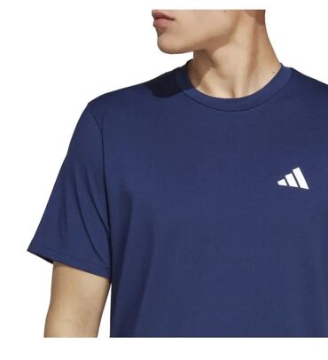 базовая футболка оверсайз мужская: Футболка 3XL (EU 46), цвет - Синий