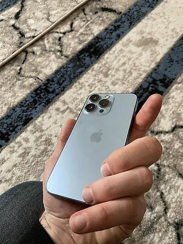 Apple iPhone: IPhone 13 Pro, 128 GB, Blue Titanium, Face ID, Zəmanət — 1