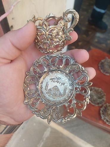 kofe karavan: Qəhvə dəsti, Metal, Türkiyə — 1