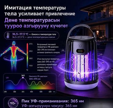 насекомые купить: Уничтожитель комаров и москитов Bug Zapper J13 с USB и солнечной — 10