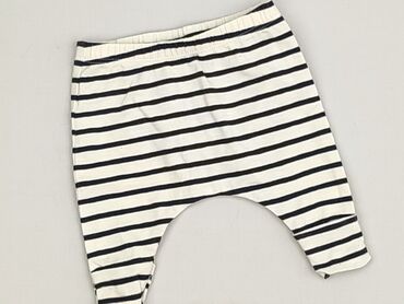 długi kombinezon w paski: Leggings, Next, 0-1 month, condition - Very good