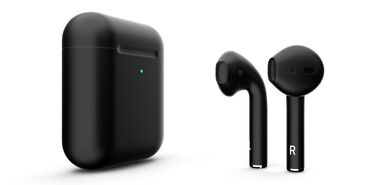 наушники с шумоподавлением: Беспроводные наушники Apple AirPods 2 (black) Lux Copy Характеристики