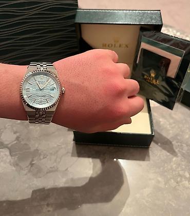 pano: Təcili pul lazimdir deye satilir Rolex avtomatik qol saatı Lux — 5