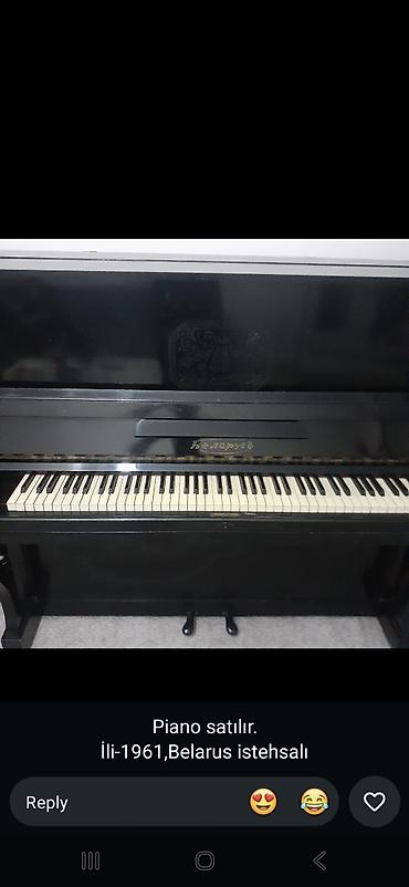 korg pedal: Belarus istehsalı piano (1961) - Akustik şvertical piano - Korpus — 2