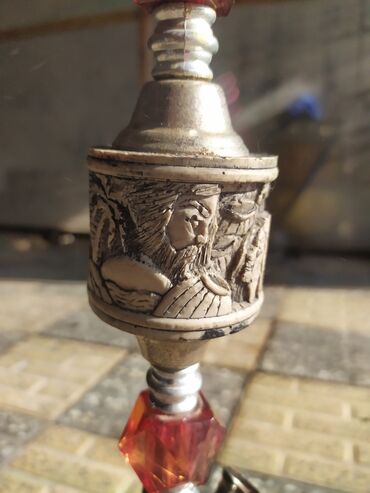 Qəlyan, vayp və aksesuarları: Nargilə – şərq üslubunda dekorativ detallar ilə - Korpus: Şüşə kolba — 8