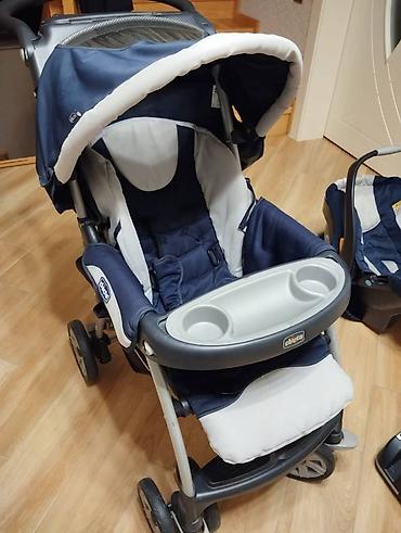 Коляски: Chicco uşaq arabası. İdeal vəziyyətdədir. çox az işlənib. heç bir — 4