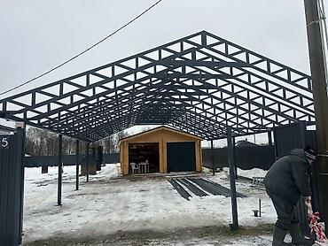 Металлические фермы: Металлические фермы и каркасы для навесов - Изготовление арочных и — 8