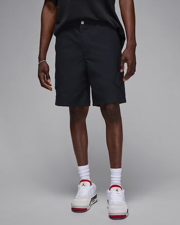 Шорты: Мужские шорты, 2XL (EU 44), Air Jordan, Новый, цвет - Черный, Самовывоз