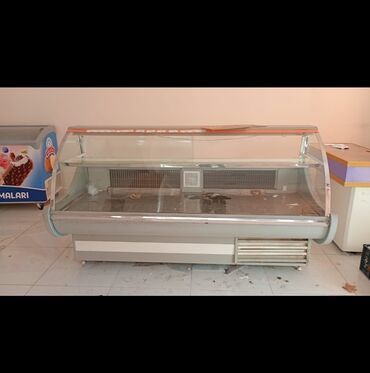ucuz soyuducular: Mağaza avadanlıqları paketi - Soyuducu-vitrin: Önü şüşəli, içəridə