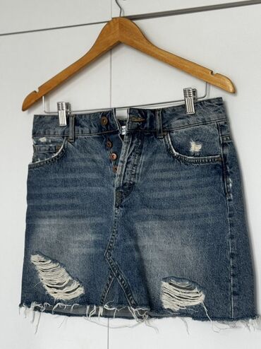 Ev geyimləri, pijamalar: Mini Ətək, Zara, Cins, S (EU 36)