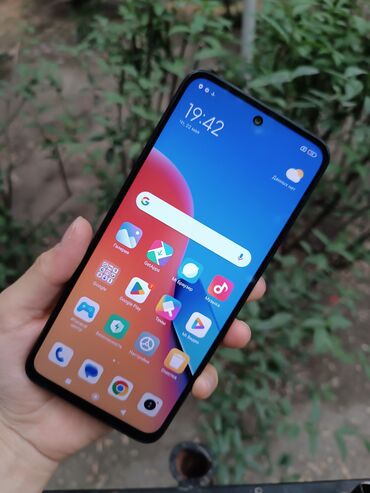 телефоны xiaomi redmi not 12: Redmi, Redmi 12, Колдонулган, 128 ГБ, түсү - Кара, 2 SIM