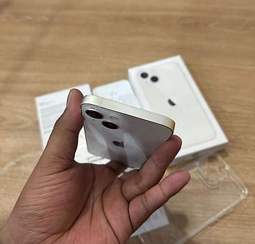 ayfon ikis: IPhone 13, 128 GB, Starlight, Zəmanət, Simsiz şarj, Face ID — 4