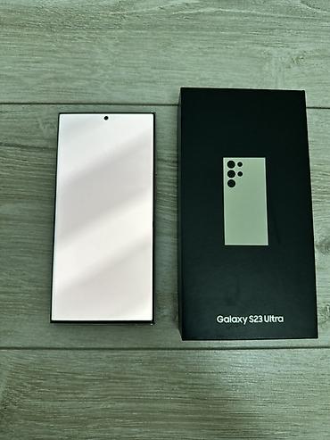Samsung: Samsung Galaxy S23 Ultra, Б/у, 256 ГБ, цвет - Белый, 2 SIM — 2