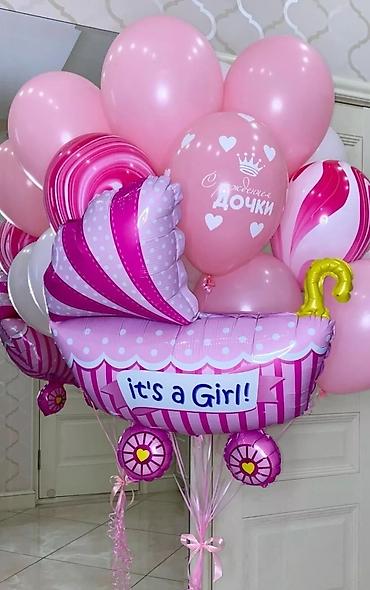 Организация мероприятий: ШАРЫ ГЕЛИВЫЕ,Лента для машины,День рождения,Юбилей,выпускной,Выписка — 27