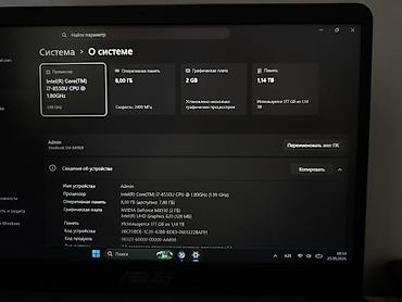 ASUS: İşlənmiş ASUS Vivobook, 14 ", Intel Core i7, 256 GB, Ünvandan götürmə — 9