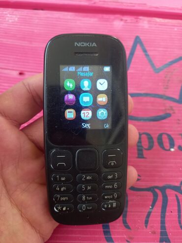 Nokia 106, < 2 GB Memory Capacity, rəng - Qara, Düyməli