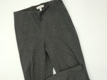 legginsy hm damskie: Material trousers, H&M, S (EU 36), condition - Good