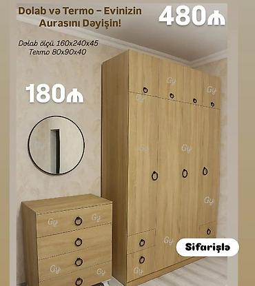 divar ref: Dolab və termo dəsti – evinizə funksional və estetik həll. Məhsul — 1
